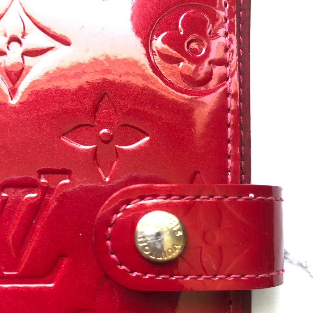 Louis Vuitton Red Patent Planner - Picture 2 of 4